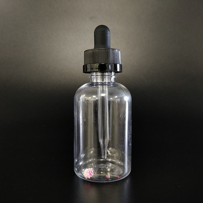 Tùy chỉnh chai nhỏ giọt nhựa 10ml 15ml 20ml 30ml 40ml 50ml 60ml 70ml 100ml 120ml Nắp vít minh bạch