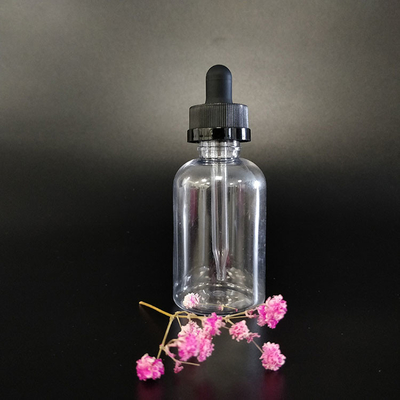 Tùy chỉnh chai nhỏ giọt nhựa 10ml 15ml 20ml 30ml 40ml 50ml 60ml 70ml 100ml 120ml Nắp vít minh bạch
