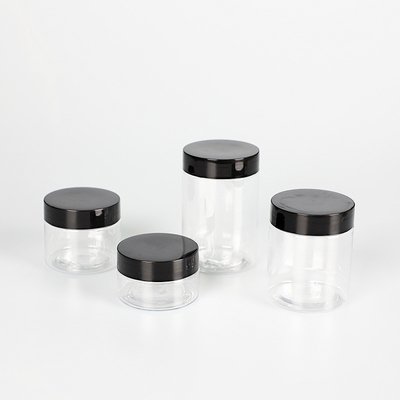 Mác 100ml Plastic Cosmetic Jar với Gasket nhạy cảm với áp suất và in tùy chỉnh