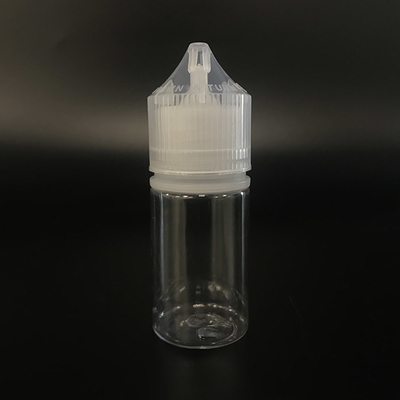 PET vòng E chai chất lỏng 10ml minh bạch cho Vaping