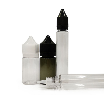 chai E Liquid trong suốt 18mm kích thước cổ để dễ dàng lưu trữ E Liquid