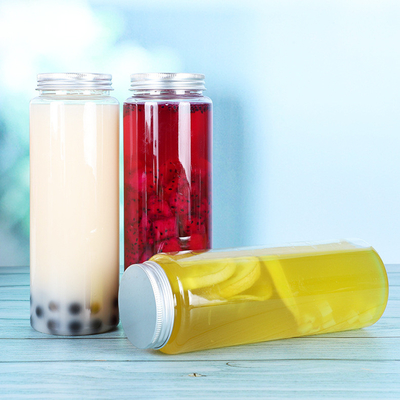 Chuối trà bong bóng hình vuông với nắp vít bằng vật liệu nhựa Capacity 0.5kg