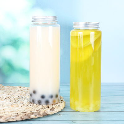 Chuối trà bong bóng hình vuông với nắp vít bằng vật liệu nhựa Capacity 0.5kg