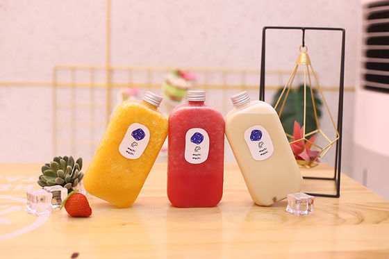 Bình trà sữa trân châu vuông và tròn theo yêu cầu của khách hàng