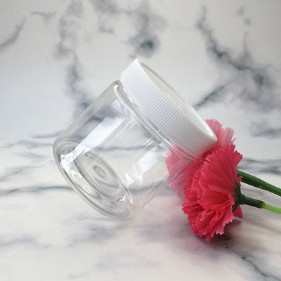 Khả năng tùy biến thùng chứa nhựa có đường kính 85 và dung lượng logo tùy chỉnh 2oz 3oz 4oz 5oz 6oz 7oz 8oz