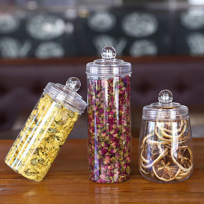 Hũ nhựa trong suốt in ấn tùy chỉnh cho giải pháp bao bì trong suốt