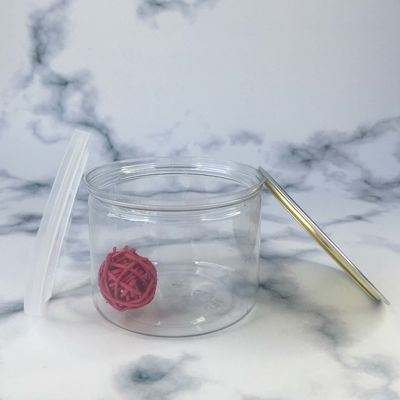 Tùy chỉnh in thùng chứa lọ nhựa với tùy chỉnh và logo
