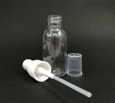 chai phun nhựa PET với 10ml 15ml 30ml 50ml 60ml 70ml 100ml 200ml 500ml Capacity