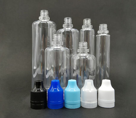 10ml 15ml 30ml 60ml 80ml 100ml Capacity E Liquid Bottle With Customized Logo And Customization Printing Color (Nhiều chai nước có dung lượng E với logo tùy chỉnh và in màu tùy chỉnh)