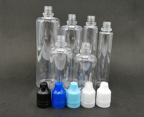 10ml 15ml 30ml 60ml 80ml 100ml Capacity E Liquid Bottle With Customized Logo And Customization Printing Color (Nhiều chai nước có dung lượng E với logo tùy chỉnh và in màu tùy chỉnh)