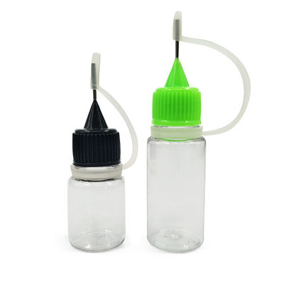 10ml chai nước PET E với xử lý bề mặt in màn hình
