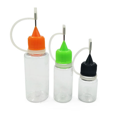 10ml chai nước PET E với xử lý bề mặt in màn hình