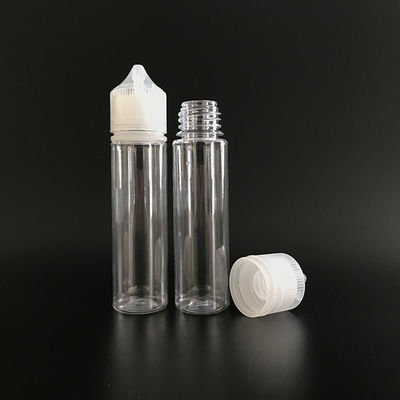 Các chai nhỏ tròn cho chất lỏng minh bạch và chống hóa chất