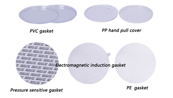 Nắp đậy hũ đựng đồ nhà bếp bằng nhựa giá sỉ, Nắp đậy hũ đựng mỹ phẩm nhỏ bằng nhựa, Hũ tròn bằng nhựa chất lượng cao