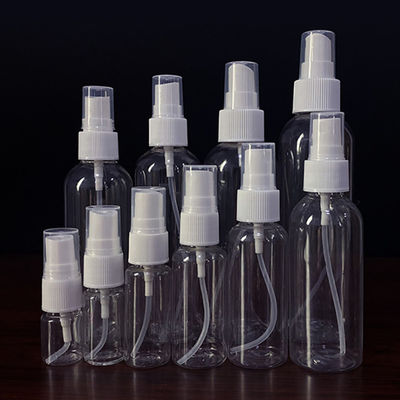 chai xịt PET trong suốt với bề mặt mịn Professional Packaging Solution