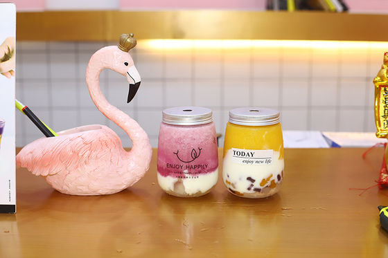 Chất uống kích thước trung bình chai trà sữa chống rò rỉ