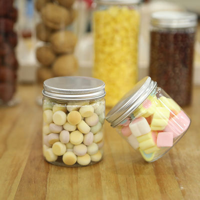 Hũ nhựa đựng đồ và sắp xếp có nắp nhôm