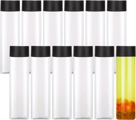 chai trà sữa có dung lượng cao rõ ràng với nắp vít 120ml 250ml 350ml 500ml 1000ml