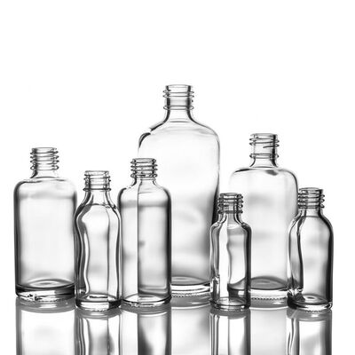 Chai nhỏ trong suốt 10ml 15ml 30ml 40ml 60ml 80ml 100ml đựng chất lỏng, được thiết kế để chứa serum, lotion và các công thức dạng lỏng khác