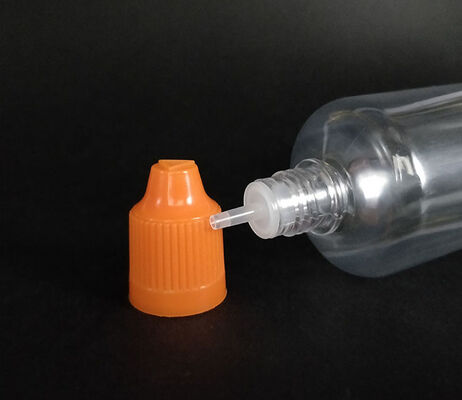 In màn hình chai chất lỏng E tròn trong suốt phù hợp với các giải pháp dán nhãn và đóng gói tùy chỉnh trong ngành công nghiệp vape