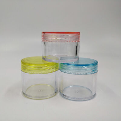 65mm đường kính thùng nhựa chứa cung cấp dung lượng 2oz 3oz 4oz 5oz 6oz 7oz 8oz bao gồm áp suất nhạy cảm niêm phong được thiết kế cho bao bì