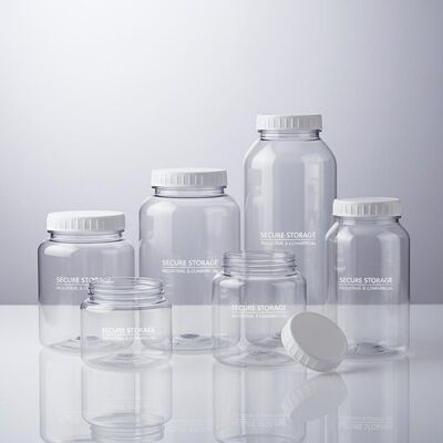 BPA miễn phí nhựa vít top container lý tưởng cho bảo mật lưu trữ bền và giải pháp đóng gói cho công nghiệp và thương mại