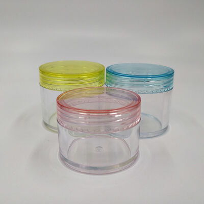 Hũ nhựa mỹ phẩm Bề mặt nhẵn Dung tích 10ml 15ml 30ml 60ml 80ml 100ml 120ml 150ml Lý tưởng cho kem dưỡng da và mỹ phẩm
