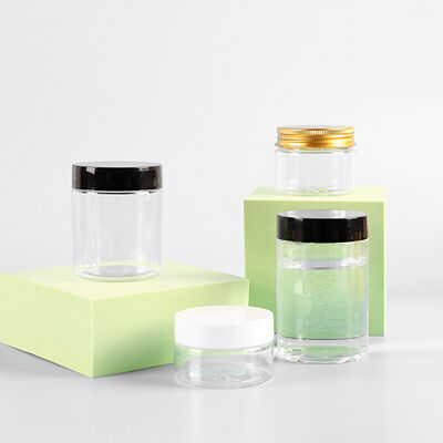 Hũ nhựa đựng bao gồm in ấn tùy chỉnh phù hợp cho nhu cầu đóng gói bán lẻ số lượng lớn và xây dựng thương hiệu sản phẩm