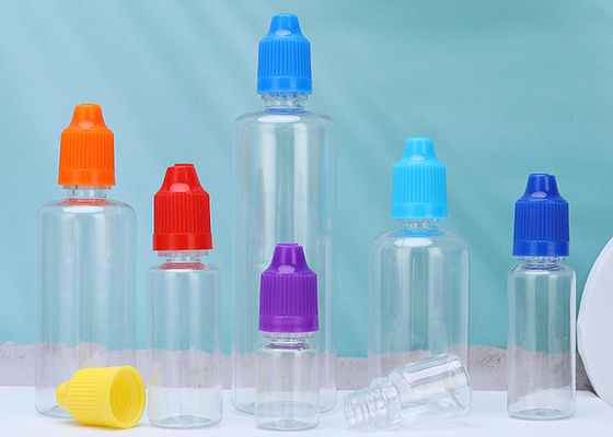 3ML 5ML 10ML Dầu nhỏ giọt E Chai chất lỏng với đầu nhỏ giọt