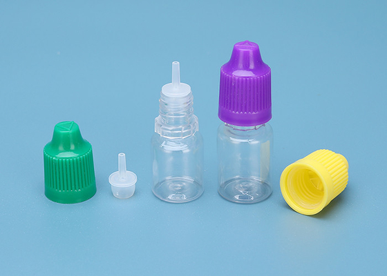 3ML 5ML 10ML Dầu nhỏ giọt E Chai chất lỏng với đầu nhỏ giọt