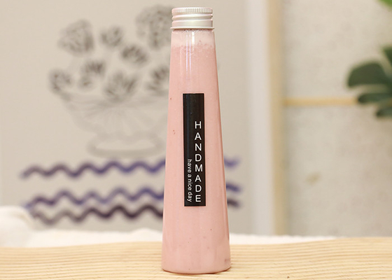 Chai nước ép nhựa hình nón có nắp 7oz 200ml