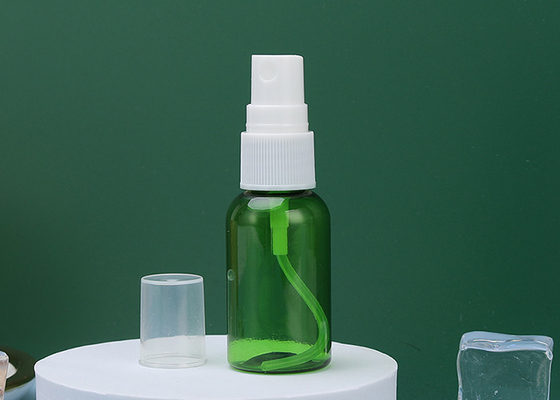 Chai xịt nhựa PET có thể bơm lại 20ml màu xanh lá cây In màn hình