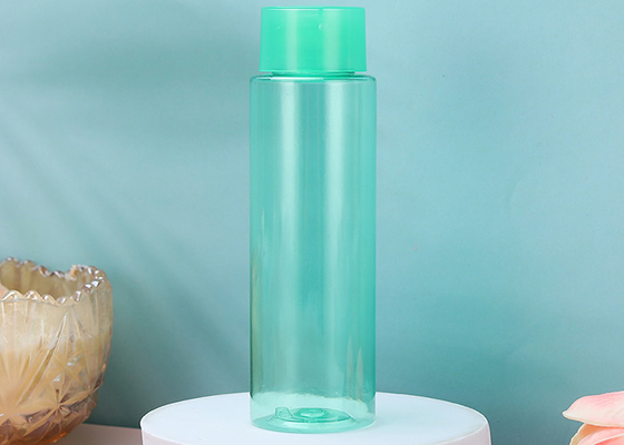Màu xanh lá cây trong suốt PP Nắp Chai nhựa 100ml có nắp vặn ISO9001