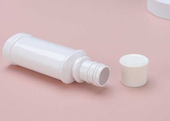 Chai nước súc miệng bằng nhựa có thể đổ đầy mỹ phẩm 80ml có nắp vặn