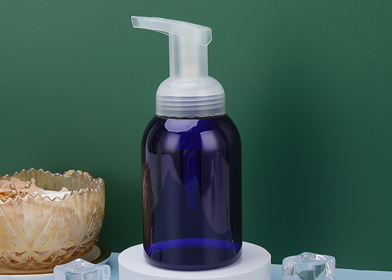 Sữa rửa mặt Mousse màu xanh rỗng Máy bơm bọt Chai in ấn màn hình OEM