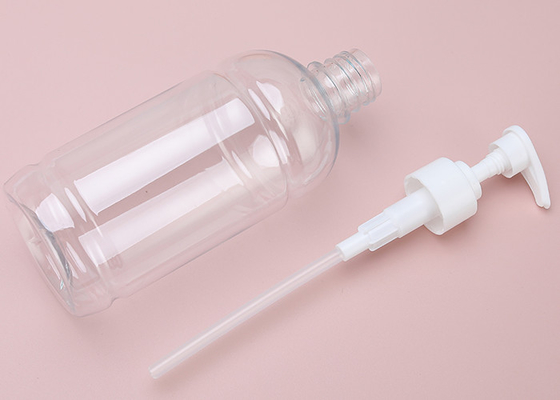 480ml Máy bơm nhựa rỗng rỗng trong suốt Máy phân phối dầu xoa bóp, xà phòng lỏng