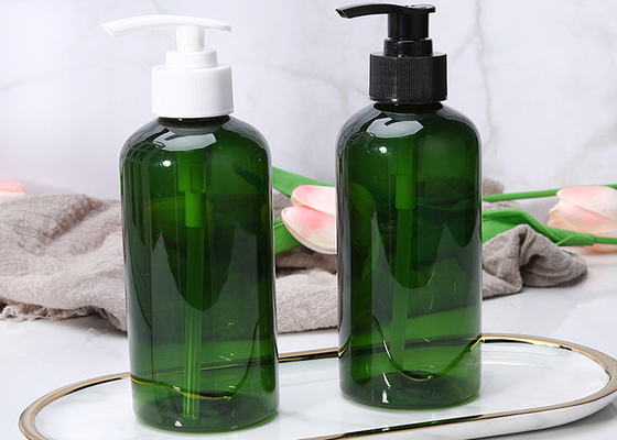 bán nóng rõ ràng PET trống 500ml Gel tắm chai nhựa chăm sóc tóc trắng phẳng hình vuông Shampoo Lotion bơm chai nhựa