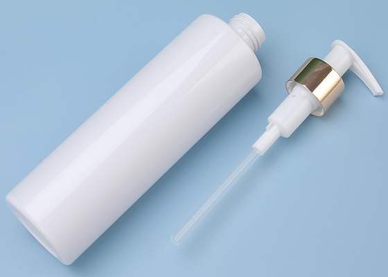 Chai bơm phân phối chất lỏng màu trắng PETG 250ml 10oz / 300ml