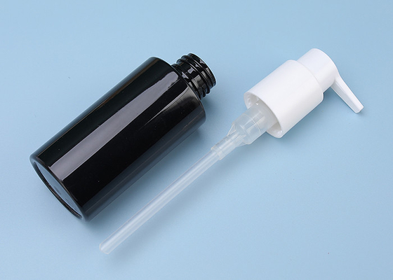Chai nước hoa hồng PETG Chai nhựa PET 100ml Chai PET màu đen KHÔNG CHÌ BPA