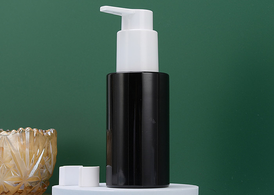 Chai nước hoa hồng PETG Chai nhựa PET 100ml Chai PET màu đen KHÔNG CHÌ BPA