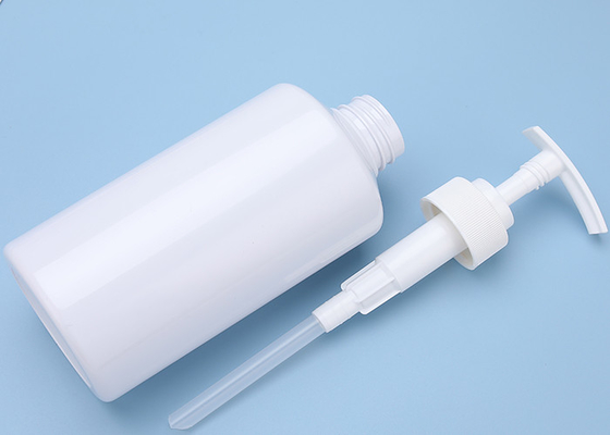 Chai bơm PET có thể khóa màu trắng trong suốt Chai đựng xà phòng 29mm