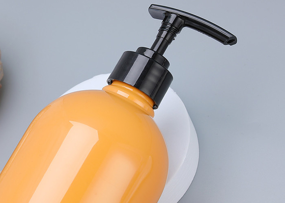 25mm Orange Shampoo Máy bơm nhựa Chai 900ml