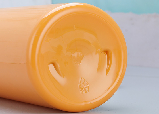 25mm Orange Shampoo Máy bơm nhựa Chai 900ml