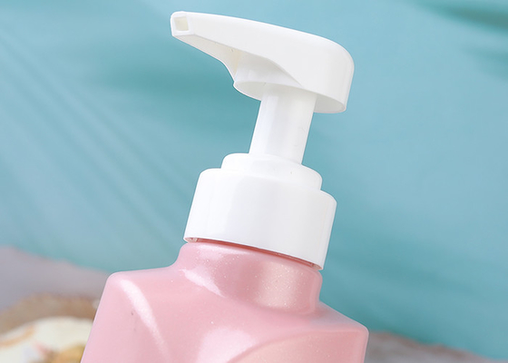 Pearlescent Pink PET Chai Pump Chai 750ml Chai sữa tắm bằng nhựa