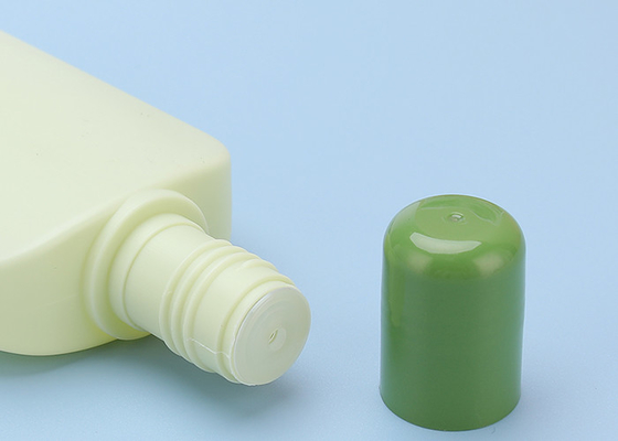 Chai lotion nhựa PET màu xanh lá cây 17mm 130 * 55mm có thể tái chế