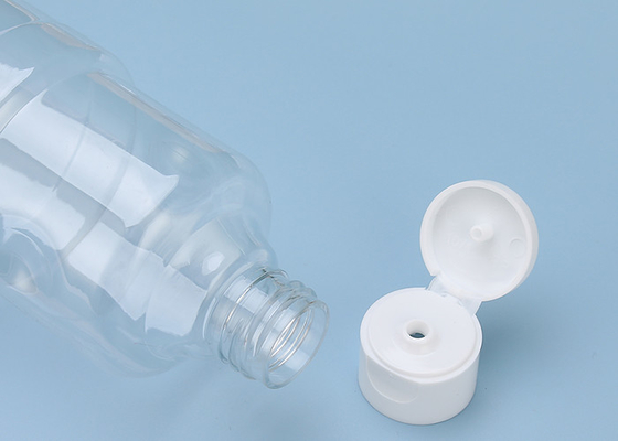 ISO9001 350ml HAPE Chai nhựa có đầu vít trong suốt Không chứa BPA