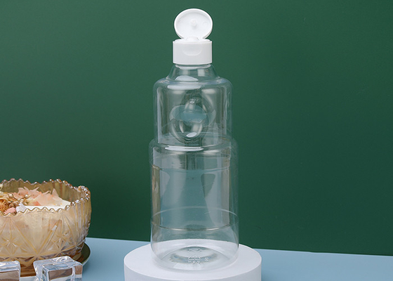 ISO9001 350ml HAPE Chai nhựa có đầu vít trong suốt Không chứa BPA