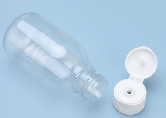 Các chai nhựa 100ml được tùy chỉnh với loại niêm phong