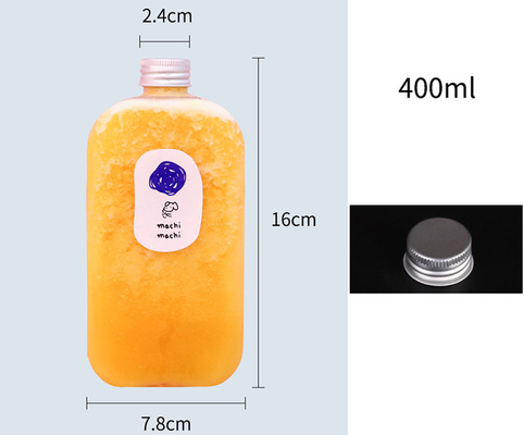 Đồ uống bằng nhựa có thể tái sử dụng Nước giải khát Chai cho thú cưng 400ml 350ml