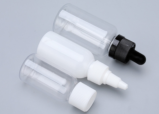Tinh dầu 50ml 30ml Chai nhỏ giọt nhựa trong suốt In màn hình